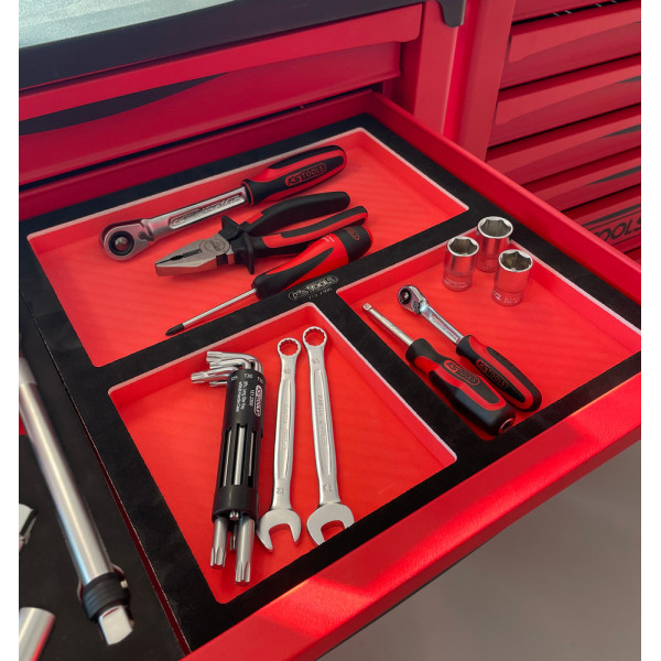 Module vide 2/3 - 3 compartiments KS TOOLS 712.2300 