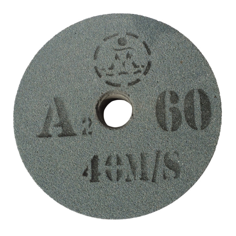 Meule Sidamo Grain 60 - 150x19x12,7mm Pour Touret à Meuler