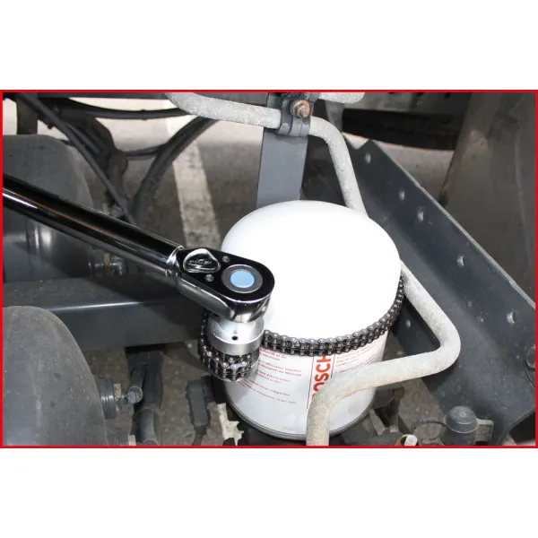 Clé à chaîne Ø170mm pour filtre à huile et cartouche dessicateur d'air KS TOOLS 460.5216 