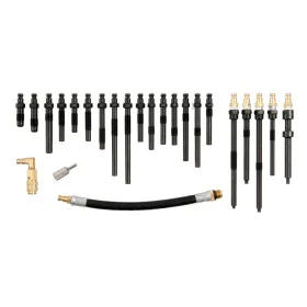 Adaptateurs pour compressiomètre et testeur d'étanchéité de cylindre 23pcs KS TOOLS 150.1775 