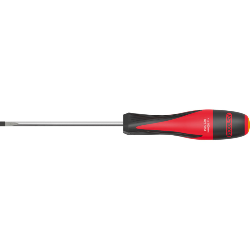 Tournevis Ergonomique KS TOOLS, Fente 4 Mm, Longueur 180 Mm - Référence 159.1004 - Neuf