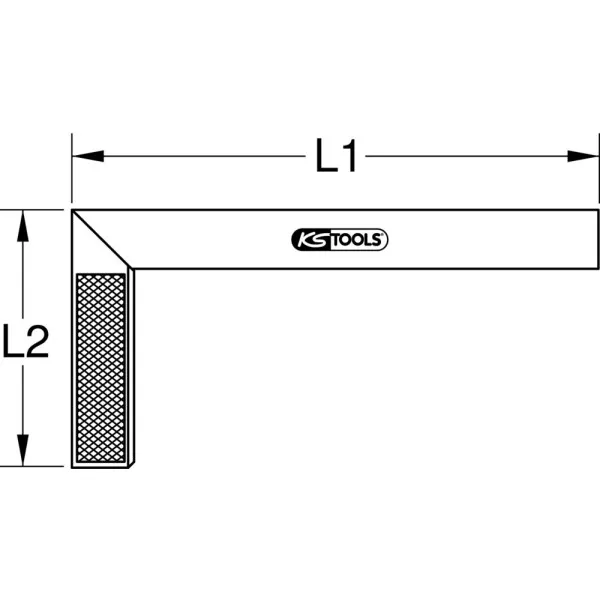 Equerres droites et d'onglet KS TOOLS 