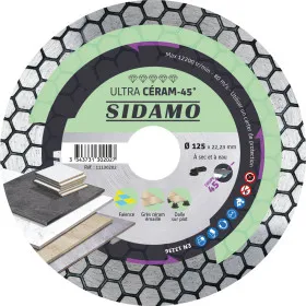 Disque Diamant ULTRA CERAM-45° SIDAMO - 11130202