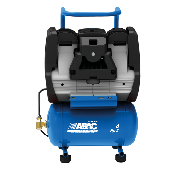 Compresseur d'air portable et silencieux sans huile 6L 2 Cv 8 Bar Série OS ABAC 1129740292
