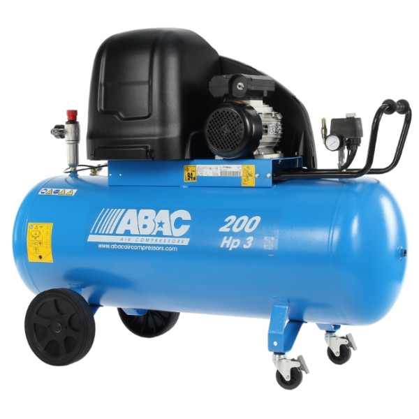 Compresseur d'air 200L 3 Cv 10 Bar Gamme SILENT ABAC 4116007352