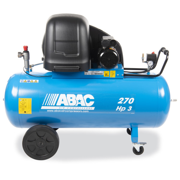 Compresseur d'air 270L 3 Cv 10 Bar Gamme SILENT ABAC 4116007354