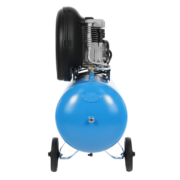 Compresseur à Pistons Abac PRO A39B - 3CV Mono 230V, 10 Bar, Réservoir 11+11L - Pour Atelier Et Air Comprimé