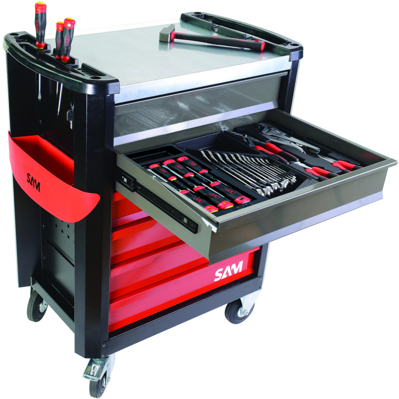 Servantes d'ateleir complètes de la marque SAM Outillage