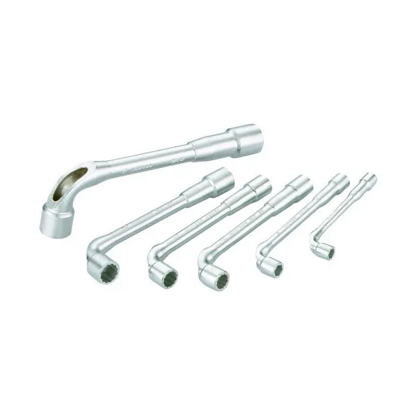 Cle A Pipe Debouchee 6/12 Pans De 7 A 17 Mm - Jeu De 6 Sam Outillage 93-J6