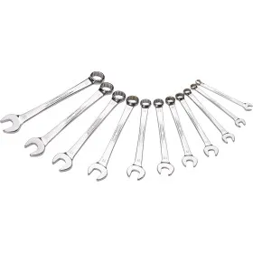 Cle Mixte Extra-Fine Brillante De 7 A 19 Mm - Jeu De 11 Sam Outillage 50N-J11