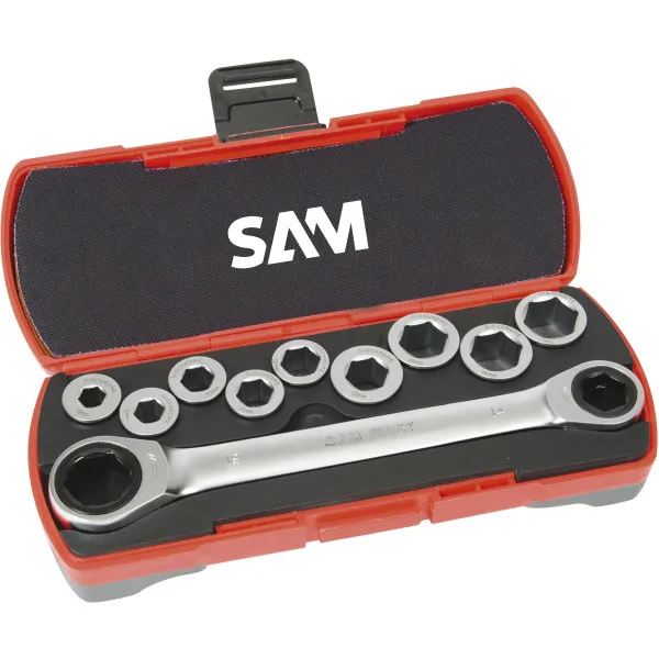 Cle A Cliquet - Coffret De 12 Sam Outillage Cp-12