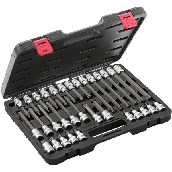 Douilles Tournevis Torx 1/2'' - Coffret Complet