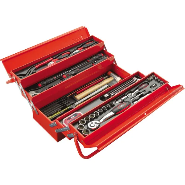 Caisse A Outils Metallique - Compo Maintenance 113 Outils Sam Outillage Cp-113Box