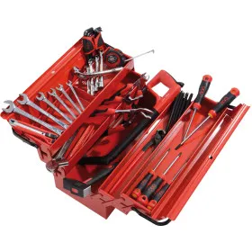 Caisse A Outils Metallique - 40 Outils Premier Equipement Sam Outillage Cp-40N