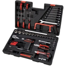 Coffret Multi-Outils 1/4'' 1/2'' + Tournevis + Pinces 78 Pce