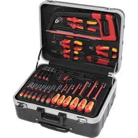 Valise Trolley Maintenance - 128 Outils Isoles 1000 Volts Sam Outillage Cp-128Elec