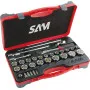 Douilles Et Accessoires 1/2'' En Mm - Coffret De 32 Sam Outillage 75-S32