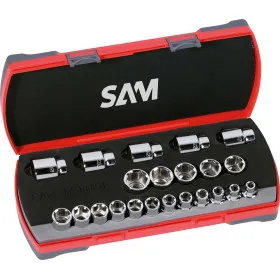 Douilles Et Accessoires 1/2'' En Mm - Coffret De 22 Sam Outillage 75-Sh22A