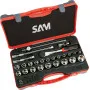 Douilles Et Accessoires 1/2'' En Mm - Coffret De 27 Sam Outillage 75-Sh27A