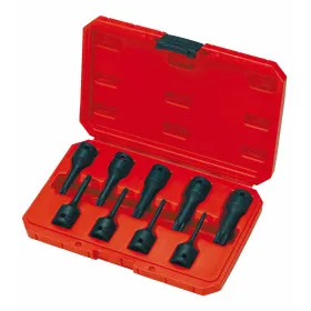 Douilles Tournevis 1/2'' A Chocs Longue Torx En Coffret