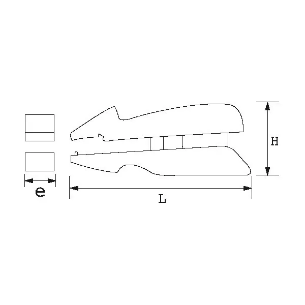 Pince A Denuder Et Coupe Cable 0,5-6 Mm² Sam Outillage 220-5