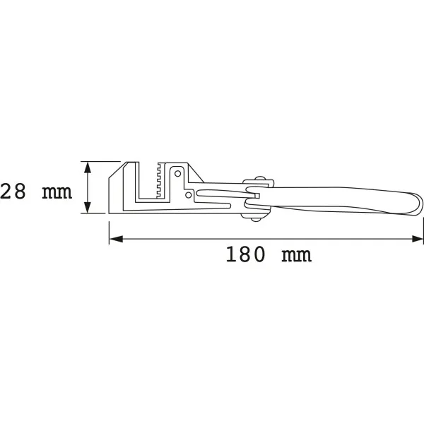 Pince A Denuder Automatique A Peigne Sam Outillage 244-18