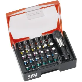 Embout De Vissage 1/4''  - Coffret De 30 Et 1 Porte-Embout Sam Outillage Emb-31C