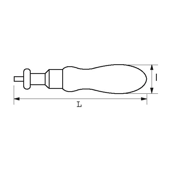 Tournevis Dynamometrique 6 Pans 1/4'' 0,2-1,2 Nm Sam Outillage 40