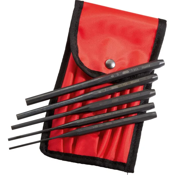 Chasse-Goupilles Long 2,5 - 3,5 - 5 - 7 - 9 Mm Trousse De 5 Sam Outillage 7-Tr5A