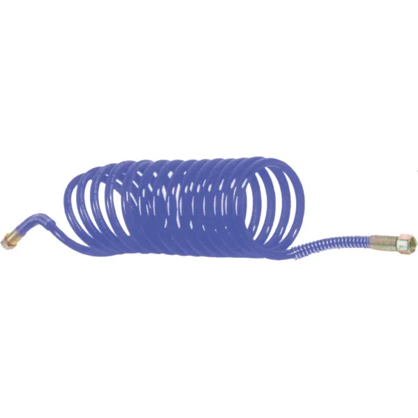 Spirale 6M Tuyau 8X12 Raccords Males 1/4'' + Coupleur Sam Outillage - 19015-102