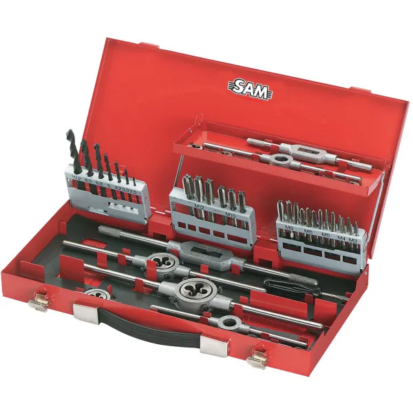 Tarauds Filieres - Coffret De 44 Sam Outillage Ctf-44