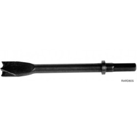 Burin coupe tôle double tranche hexagonal 11mm 175X21mm SAM Outillage - RARD60S