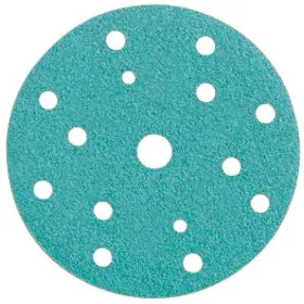 Papier Abrasive ''Green'' D77 Mm - Pas De Trous P80 100 Pcs Sam Outillage Ra077000080