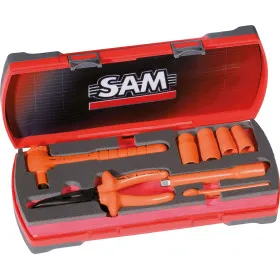 Outils 3/8'' Isoles 1000 Volts - Coffret De 8 Sam Outillage Zjh-J8Pce