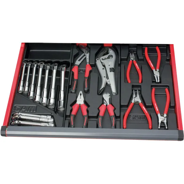 Composition De 166 Outils Pour Mecanique Poids Lourd SAM Outillage - CP-166-A