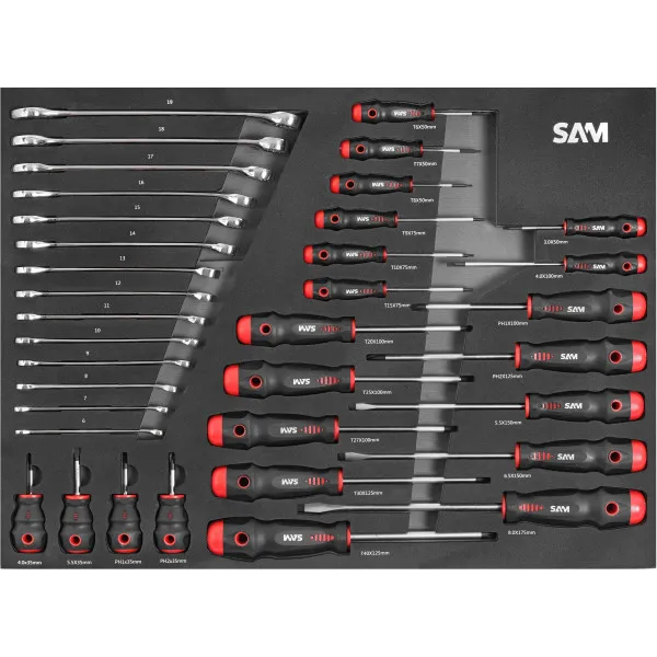 Composition 242 Outils Carrosserie SAM Outillage - CP-242CAR