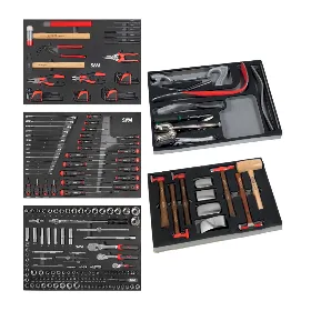 Composition 242 Outils Carrosserie SAM Outillage - CP-242CAR