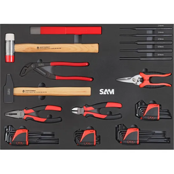 Composition 300 Outils Maintenance Industrielle SAM Outillage - CP-300PM