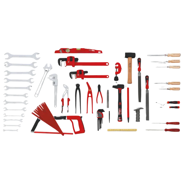 Composition 59 Outils Plombier Chauffagiste Climaticien SAM Outillage - CP-59