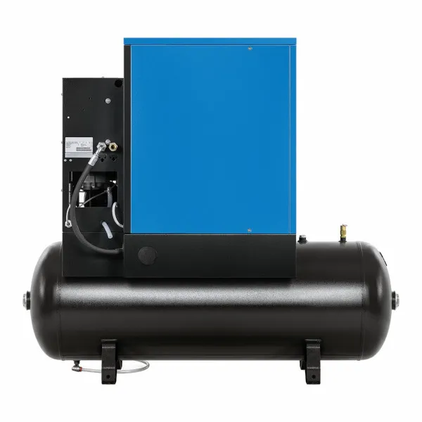 Compresseur d'air rotatif à vis, 45m3/h, 5,5Cv, 400v Tri, 10bar, 200L sécheur ABAC 4152060823