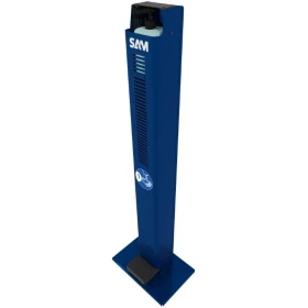 Borne Sanisam Floor Livree Vide - Bleue SAM Outillage - STHG-4