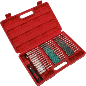 Brosse Pour Nettoyage - Coffret De 36 SAM Outillage - DDE-BRSET