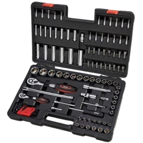 Coffret Cliquets Douilles Et Accessoires 1/4''1/2'' 101 Pce SAM Outillage - RAST91010