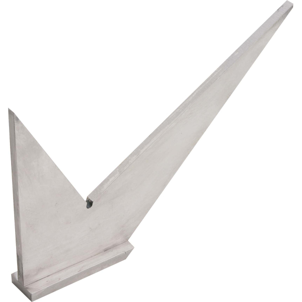 Equerre Double Onglet A Chapeau 100 Mm SAM Outillage - E6-100