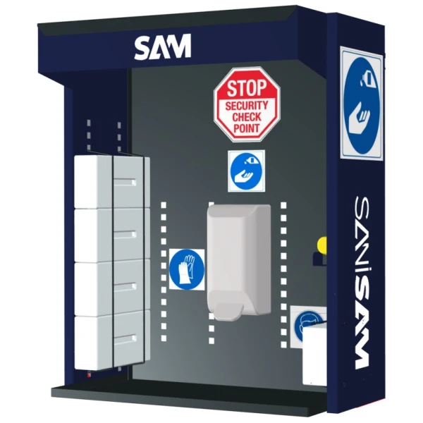 Meuble Sanisam Mural Livre Vide SAM Outillage - STHG-3