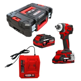 Visseuse à Chocs Brushless 1/2'' 230 NM en Coffret, 2 Batteries 18V 4Ah KS TOOLS - 515.4745F