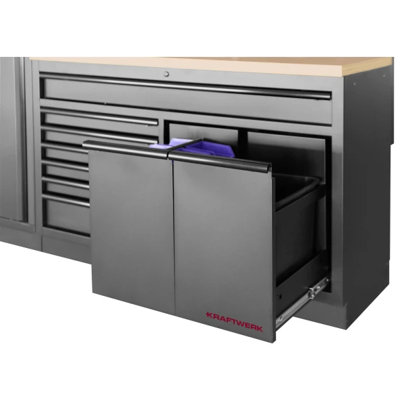 Mobilier d'Atelier Large 2 Éléments MOBILIO BLK Kraftwerk - 3964K-BLK-021-D