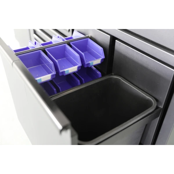 Mobilier d'Atelier Large 2 Éléments MOBILIO BLK Kraftwerk - 3964K-BLK-021-D