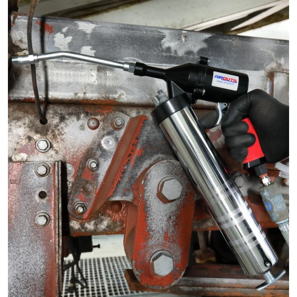 Pompe à graisse pneumatique 400 ml Airoutil - PG3640