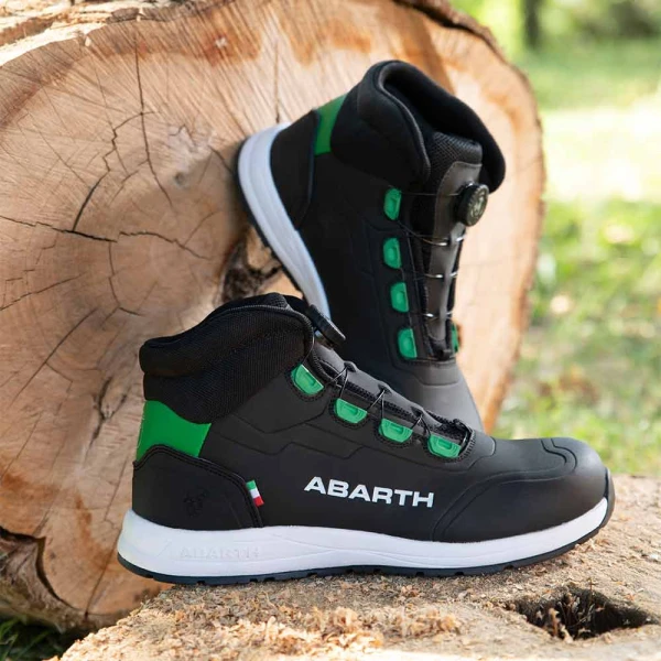 Chaussure De Sécurité Abarth Scorpion Alto Black S3S Abarth
